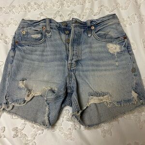 Free People Denim Jean Shorts